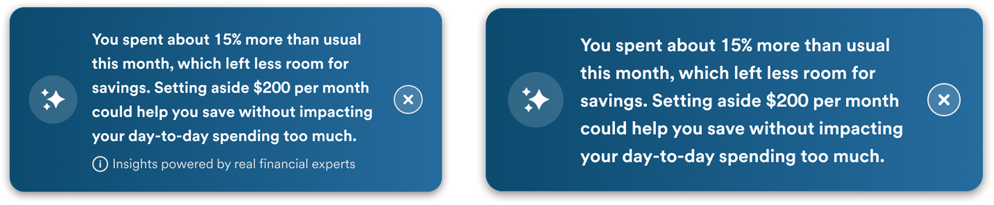 Recommendation Cards
